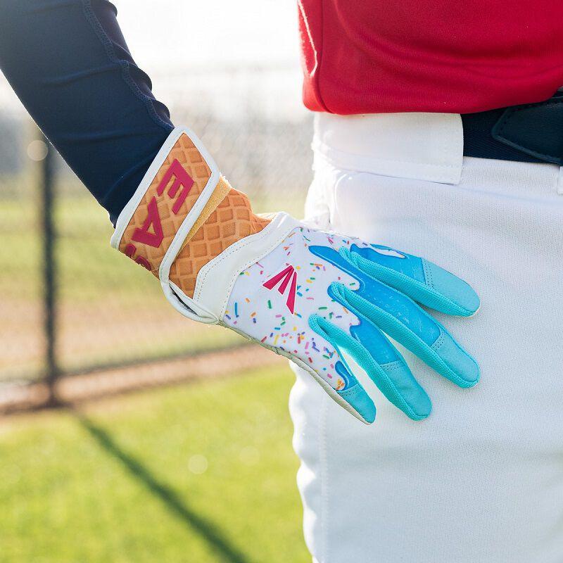 Easton Walk-Off Ethos Sugar Rush Baseball Batting Gloves product image 6, provided for visual reference and product detail