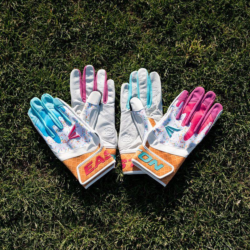 Easton Walk-Off Ethos Sugar Rush Baseball Batting Gloves product image 4, provided for visual reference and product detail
