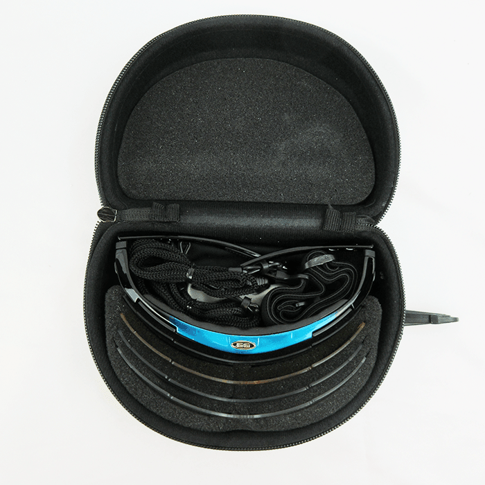 Gator Gear Multi-Lens Sunglasses Kit - Blue/Black (w/ Prescription Lens Insert) product image 7, provided for visual