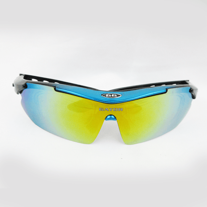 Gator Gear Multi-Lens Sunglasses Kit - Blue/Black (w/ Prescription Lens Insert) product image 6, provided for visual