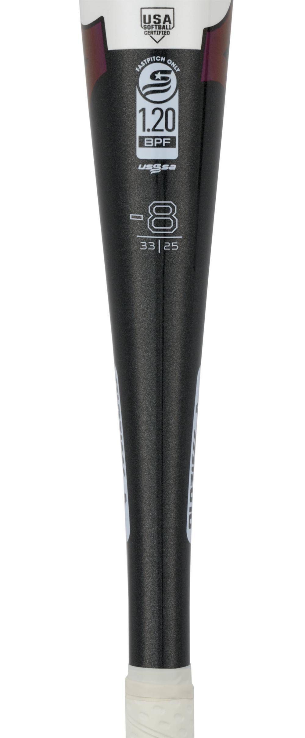 Mizuno CRBN1 -8 USSSA/USA Fastpitch Softball Bat - F24-CRBN1 product image 2, provided for visual reference and product