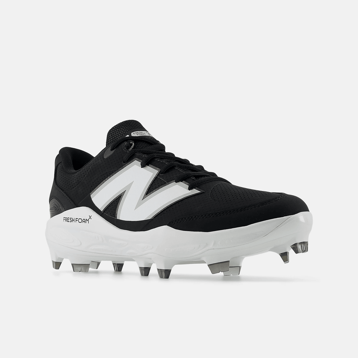 New Balance Men Fresh Foam 3000 v7 Synthetic Molded Baseball Cleats - Black - PL3000S7 product image 4, provided for visual