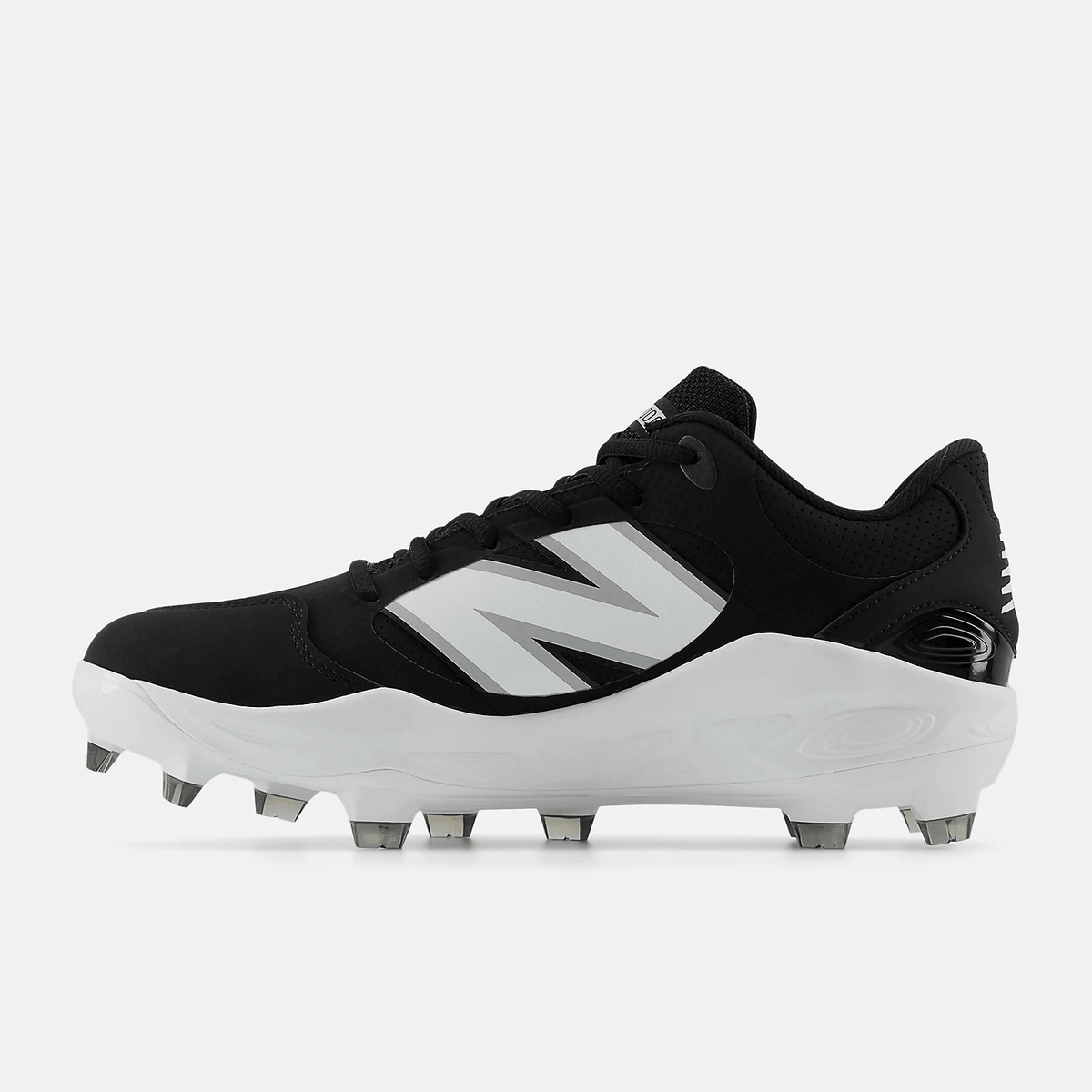 New Balance Men Fresh Foam 3000 v7 Synthetic Molded Baseball Cleats - Black - PL3000S7 product image 2, provided for visual