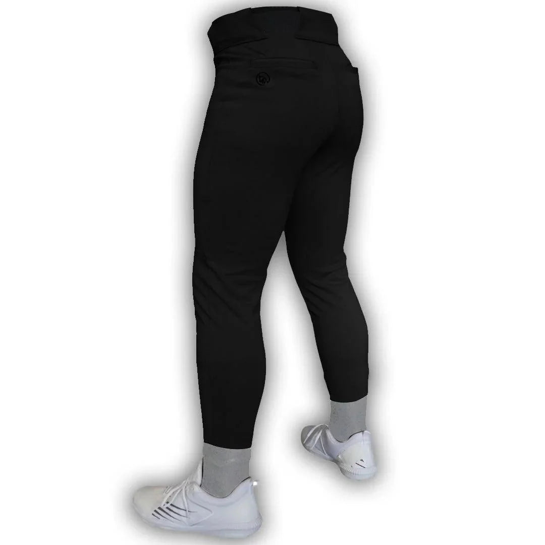 Original Dirty Mids - The Essentials Baseball Pants (Black) product image 3, provided for visual reference and product
