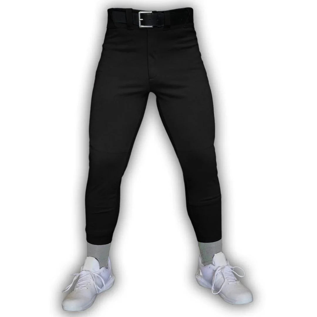 Original Dirty Mids - The Essentials Baseball Pants (Black) product image 1, provided for visual reference and product