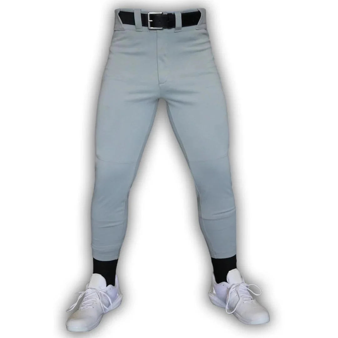 Original Dirty Mids - The Essentials Baseball Pants (Grey) product image 1, provided for visual reference and product detail