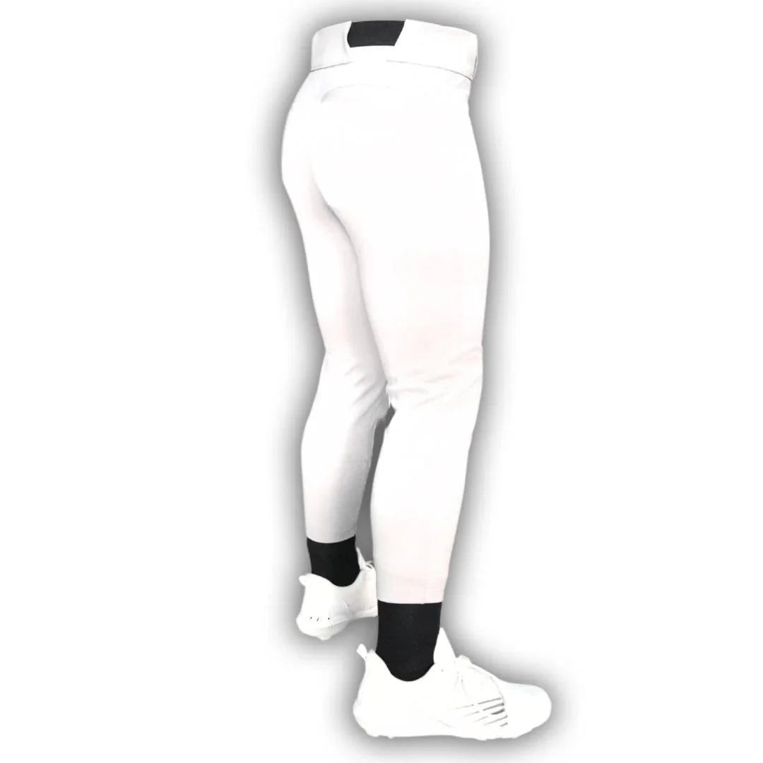 Original Dirty Mids - The Essentials Baseball Pants (White) product image 4, provided for visual reference and product