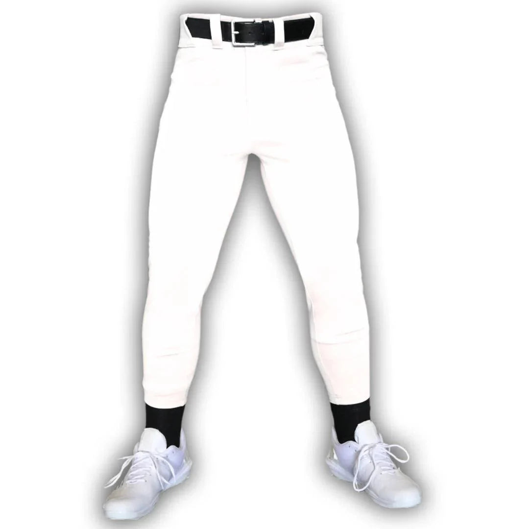 Original Dirty Mids - The Essentials Baseball Pants (White) product image 1, provided for visual reference and product
