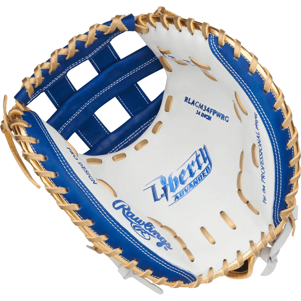 Rawlings Liberty Advanced ColorSync 4.0 34" Softball Catchers Mitt/Glove - RLACM34FPWRG product image 2, provided for visual