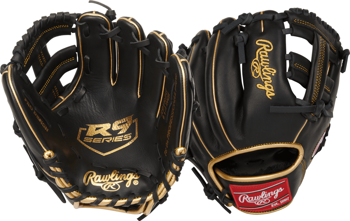 Rawlings R9 9.5" Training Glove - R9TRBG product image 4, provided for visual reference and product detail review