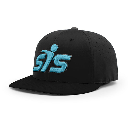 Smash It Sports PTS30 Hat - Black/Teal product image 1, provided for visual reference and product detail review