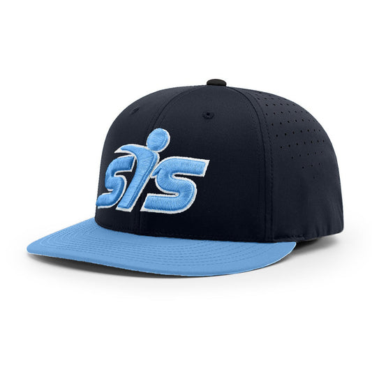 Smash It Sports PTS30 Hat - Navy/Carolina product image 1, provided for visual reference and product detail review