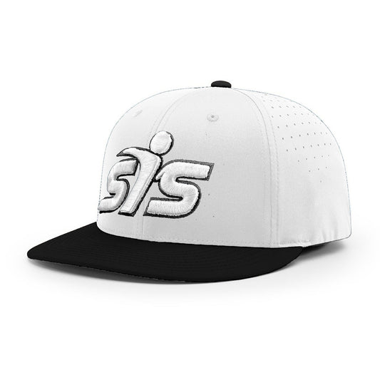 Smash It Sports PTS30 Hat - White/Black product image 1, provided for visual reference and product detail review