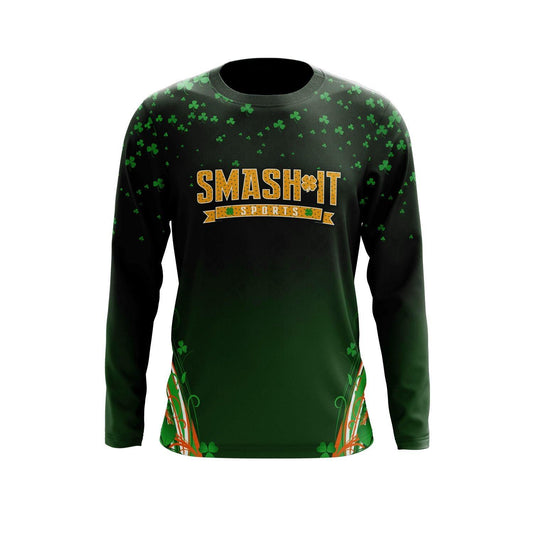 Smash It Sports St. Patricks Day Long Sleeve Jersey (Customized Buy-In) product image 1, provided for visual reference and