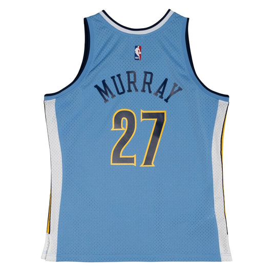 #27 Jamal Murray 2016-17 Nuggets Road Swingman Player Jersey product image 1, provided for visual reference and product